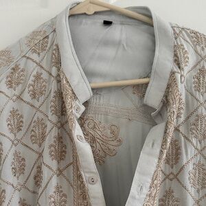 Elegant Embroidered Men's kurta